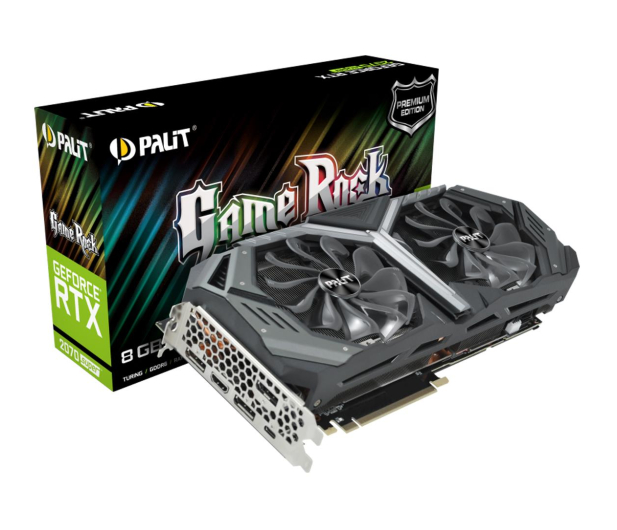 Palit GeForce RTX 2070 SUPER GameRock Premium 8GB GDDR6